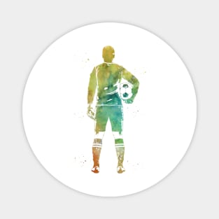 Soccer Player Goalkeeper Magnet